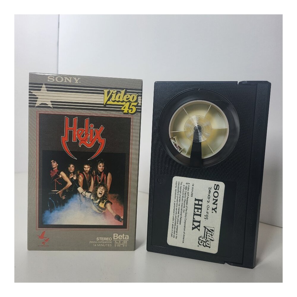 Helix Live BETA Tape Betamax (Not VHS)